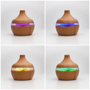 5V colorful wood grain aromatherapy machine-brown